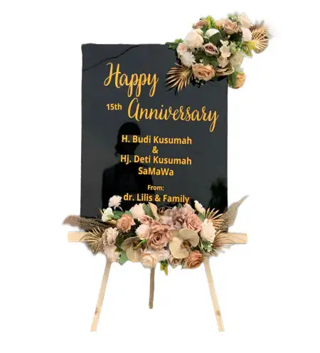 Papan Bunga Akrilik Rungkut Menanggal